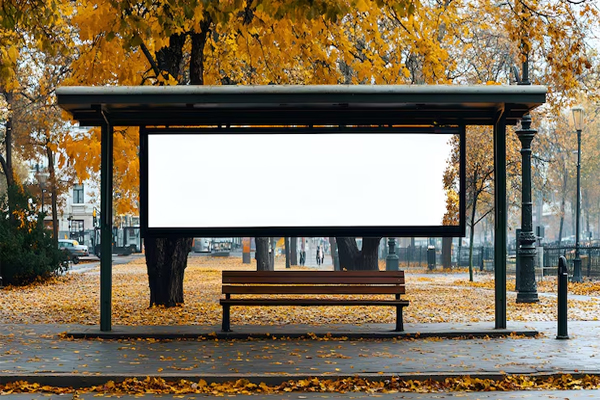 Bus Shelter Advertising: High Dwell Time, Low Waste