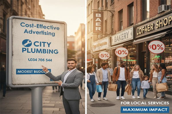 Cost-Effective Outdoor Advertising For Local Services